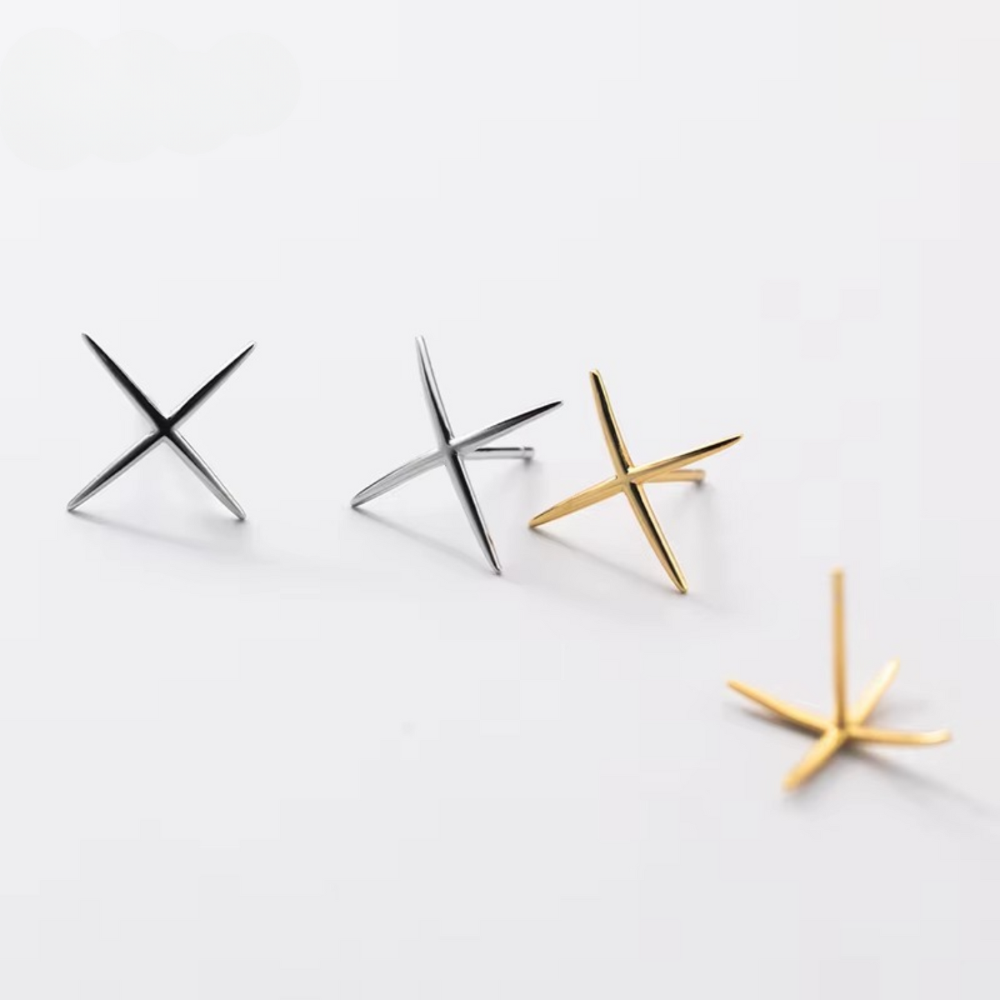 Brinco X em Prata 925