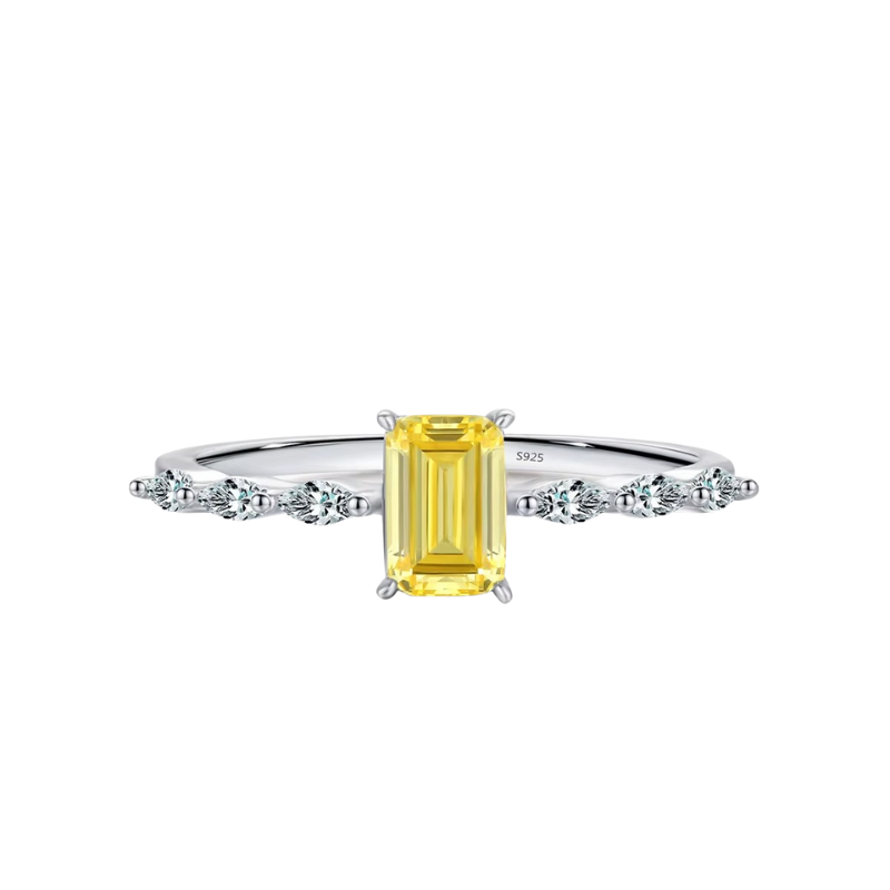 Anel Jujuba em Prata 925 com Zircônia