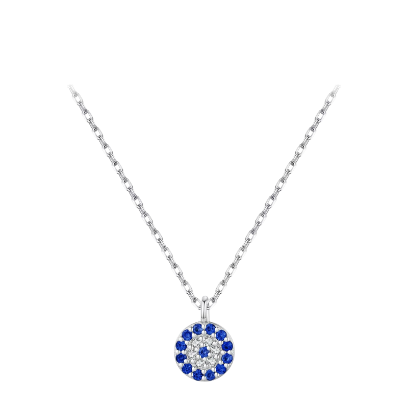 Colar Blue em Prata 925 com Zircônias