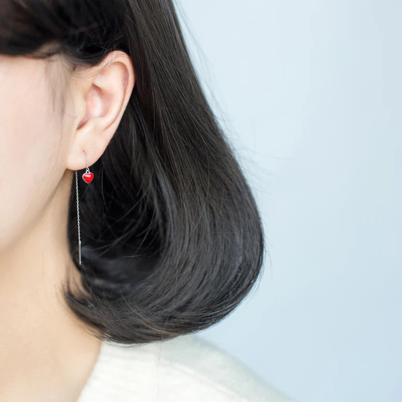 Brinco Love em Prata 925