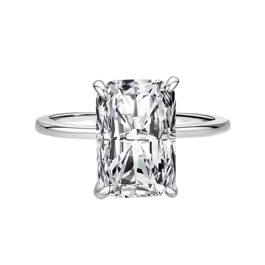 Anel Luzar em Prata 925 com Zircônia