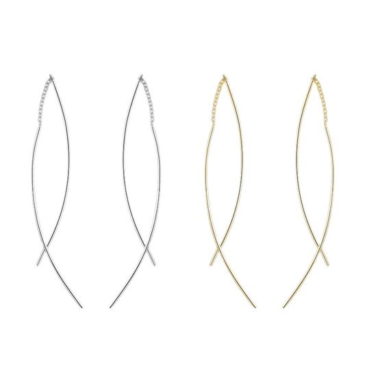 Brinco Nice em Prata 925