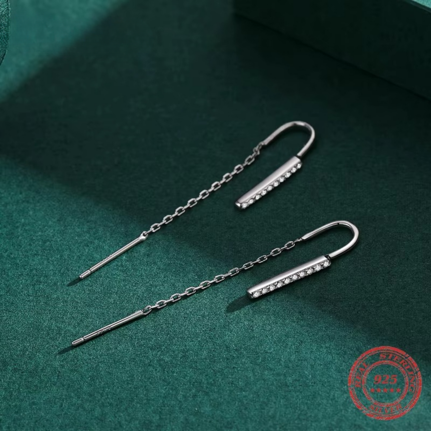 Brinco Stella Luna em Prata 925 com Zircônias