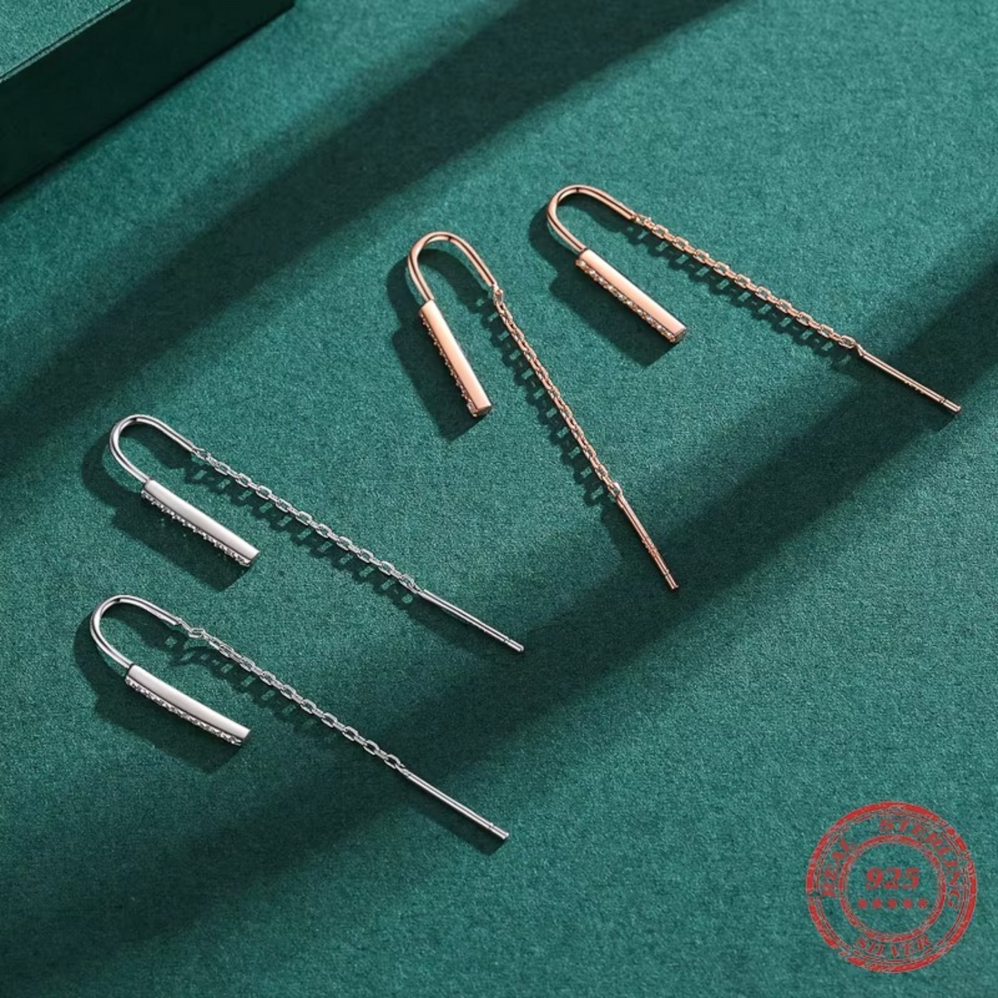 Brinco Stella Luna em Prata 925 com Zircônias