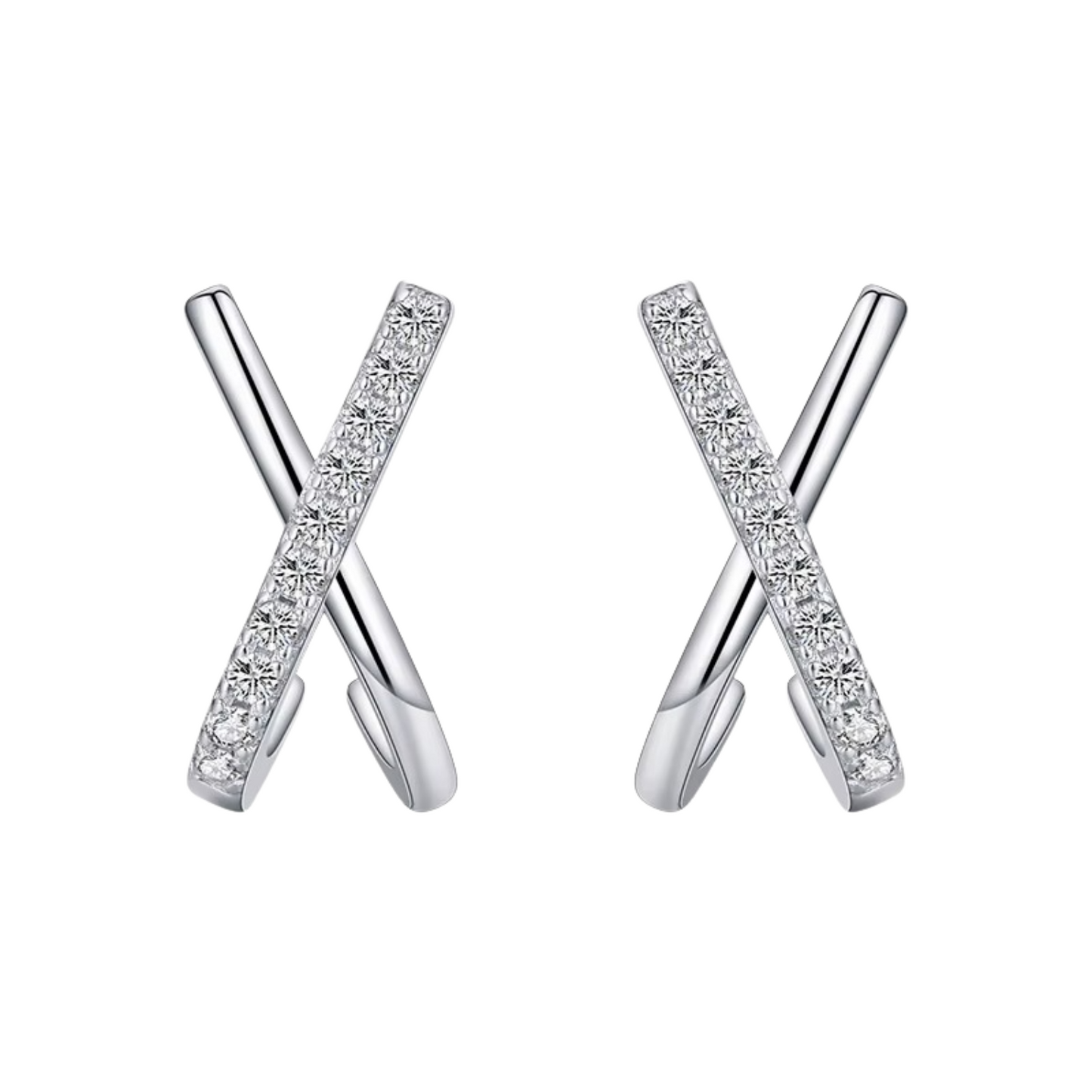 Brinco Xante em Prata 925 com Zircônias