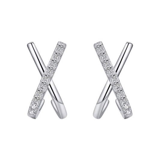 Brinco Xante em Prata 925 com Zircônias