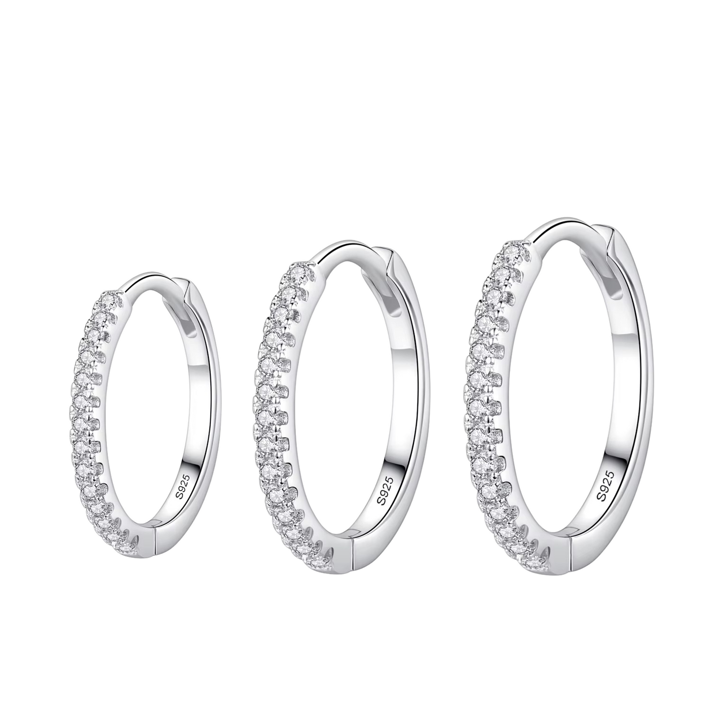 Brinco Arlo em Prata 925 com Zircônia