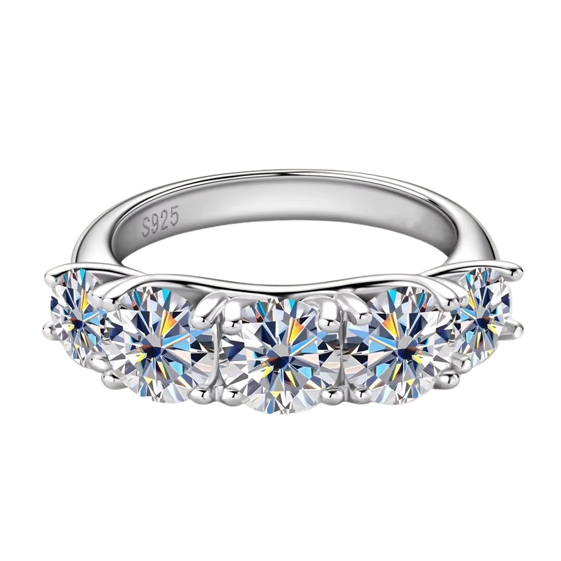 Anel Navena em Prata 925 com Zircônia