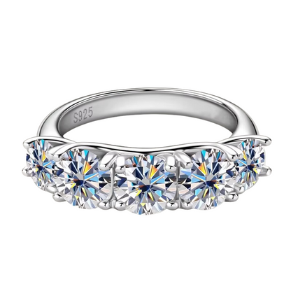 Anel Navena em Prata 925 com Zircônia