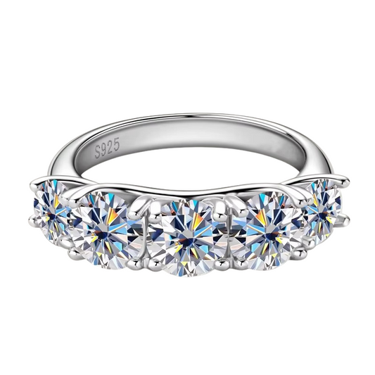 Anel Navena em Prata 925 com Zircônia