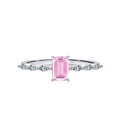 Anel Jujuba em Prata 925 com Zircônia