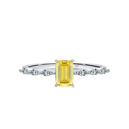 Anel Jujuba em Prata 925 com Zircônia