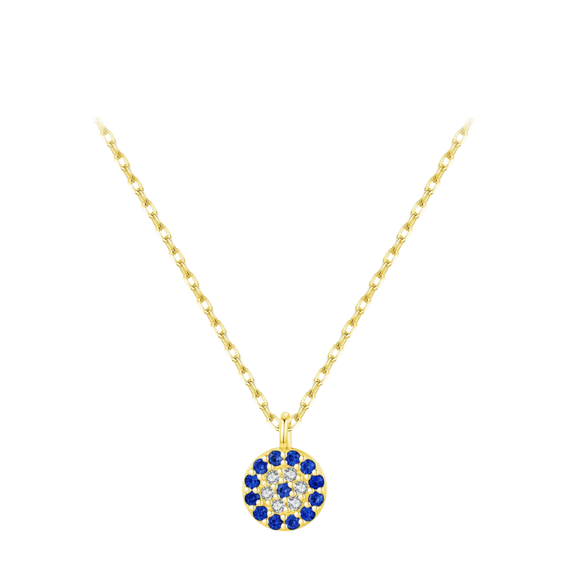 Colar Blue em Prata 925 com Zircônias
