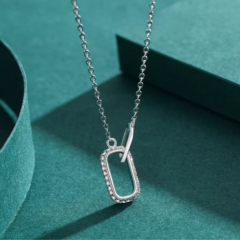 Colar Conexão em Prata 925 com Zircônias