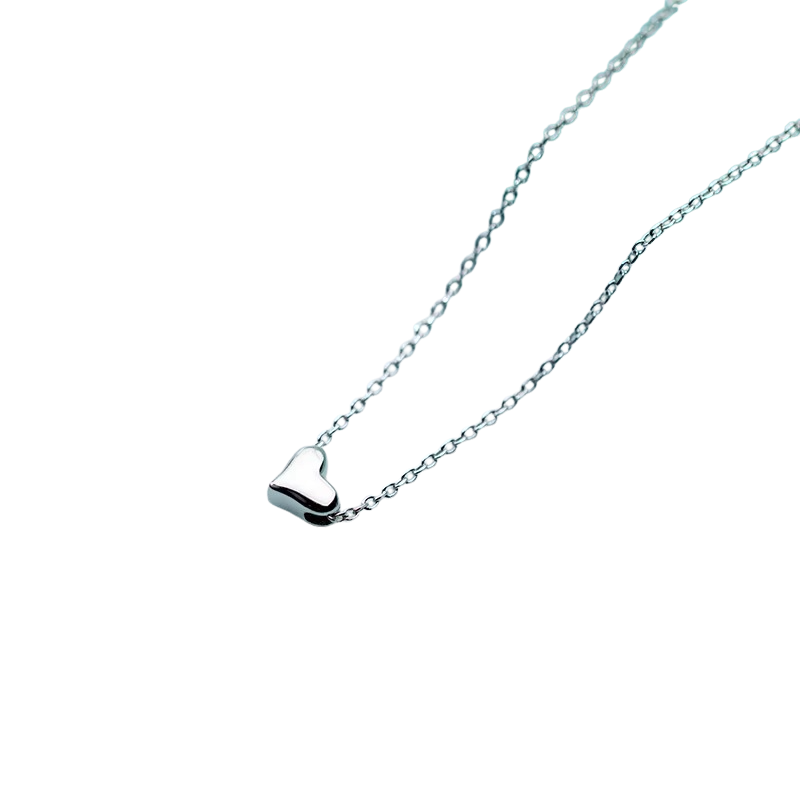 Colar Coração Foco em Prata 925