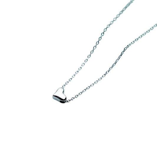 Colar Coração Foco em Prata 925