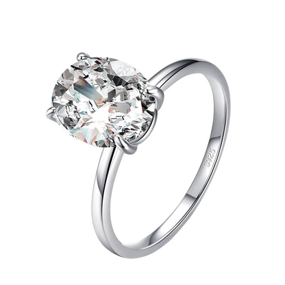 Anel Julieta em Prata 925 com Zircônia