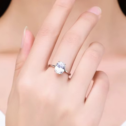 Anel Julieta em Prata 925 com Zircônia