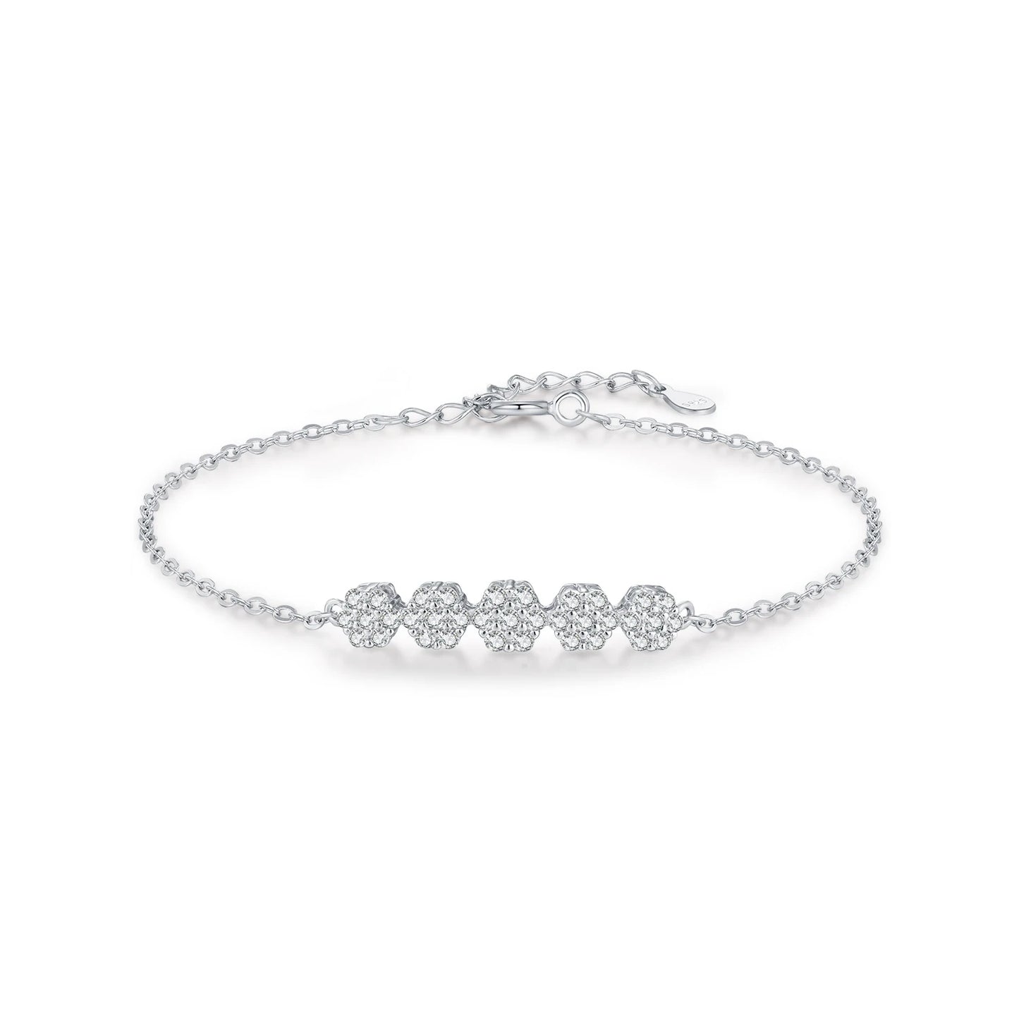 Pulseira Toronto em Prata 925 com Zircônia