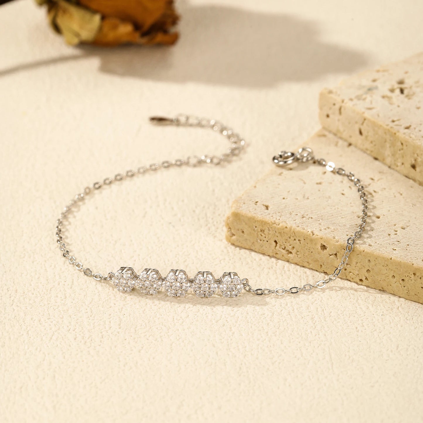 Pulseira Toronto em Prata 925 com Zircônia