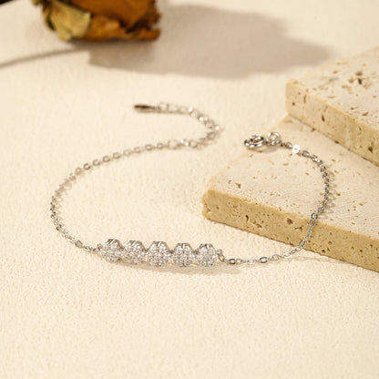 Pulseira Toronto em Prata 925 com Zircônia