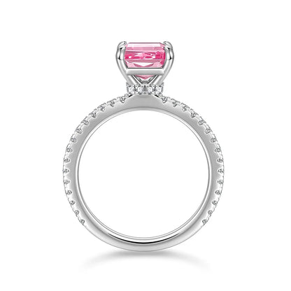 Anel Dubai em Prata 925 com Zircônia 3 ct